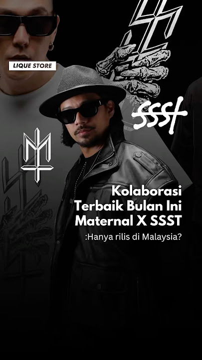 Apakah collab Maternal Disaster x Ssst akan jadi kolaborasi brand lokal terbaik tahun ini? 🔥👀