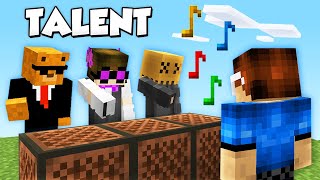 I Hosted a Minecraft Youtuber Talent Show