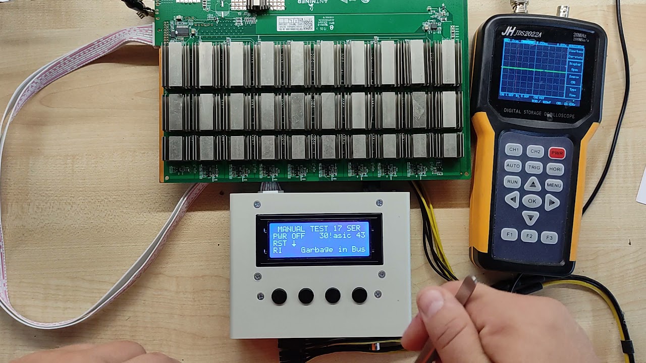 Antminer T17, как найти чип который гадит? Часть 2.