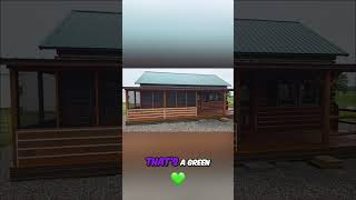 ONLY $79K FOR THIS BIG BERTHA 1.0 CABIN ?! AMISH BUILT MODULAR CABINS AND PREFAB HOMES