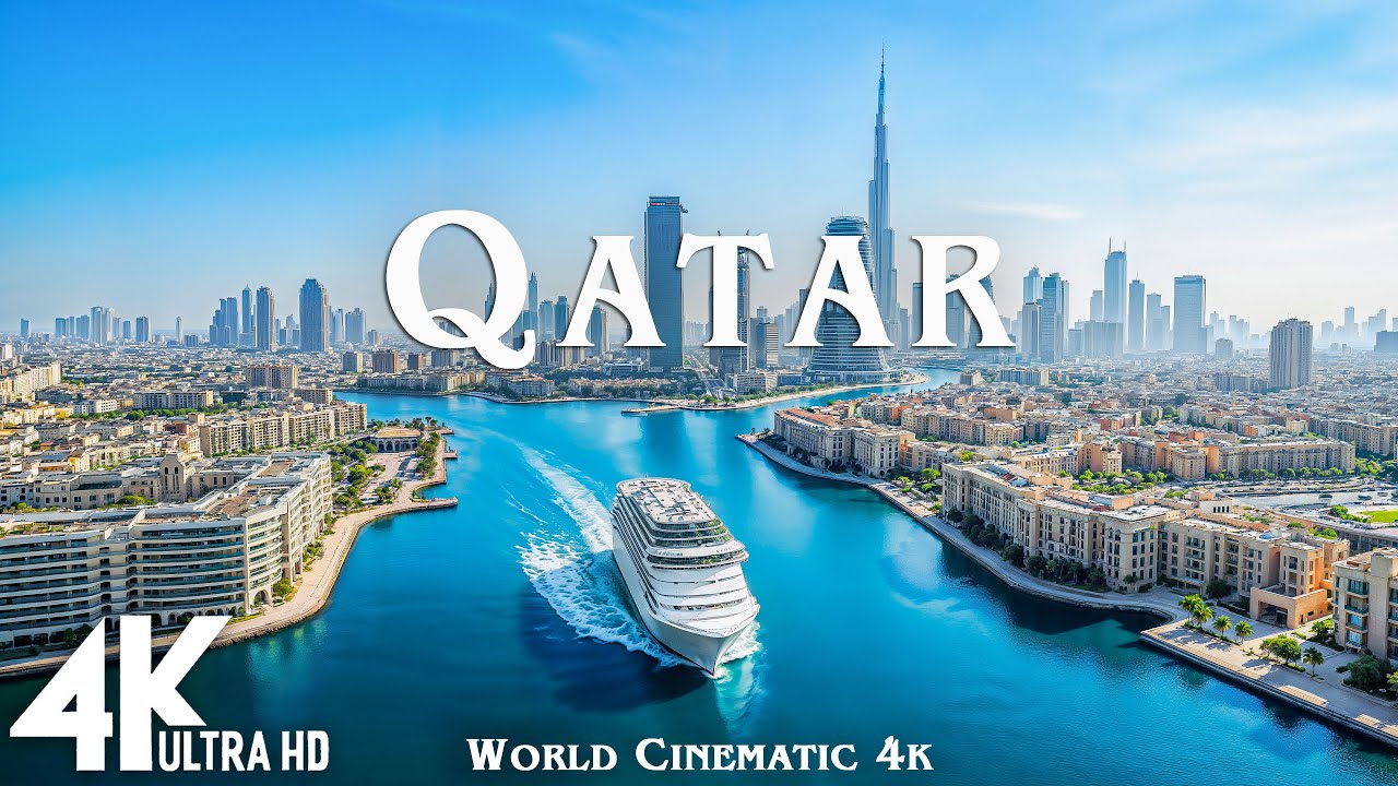 КАТАР 4K ULTRA HD [60 кадров в секунду] • Исследуйте Катар — город будущего