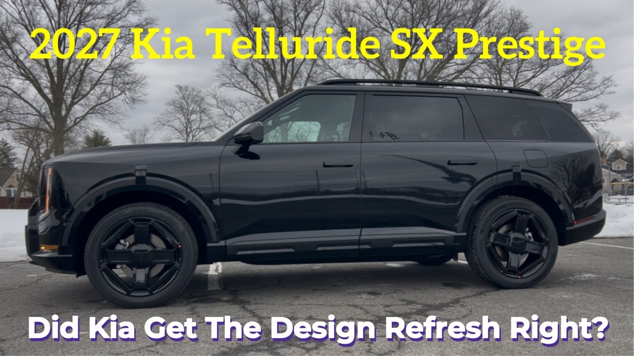 Kia Telluride SX Prestige 2027: Новый внедорожник Kia — это нечто невероятное!