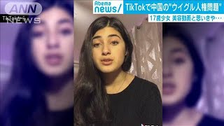 アメリカの17歳の少女が「TikTok」に投稿した動画が反響を呼んでいます。メイクについての美容系の動画と思いきや、内容はウイグル自治区の人権...