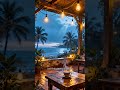 Rainy Beach Cafe Vibes 🌧️ Tropical Lofi Beats to Relax