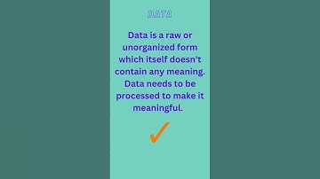 Difference between Data & Information | Data vs Information #data #information #computerfundamental