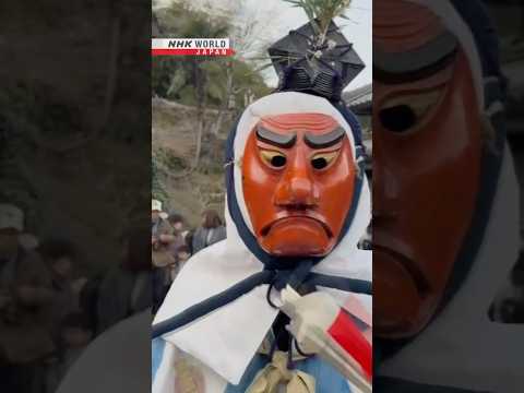 Evil spirits help ward off bad luck in JapanーNHK WORLD-JAPAN NEWS #shorts