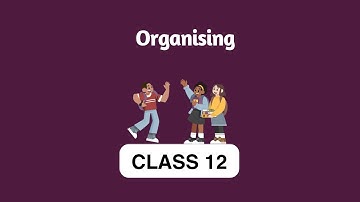Class 12 Commerce_Business Studies - Organising | Cbse Education | Talentina