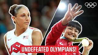 12 Olympians who NEVER lost. Not once!