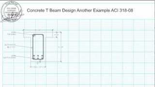 Concrete T-Beam Design - Another Example