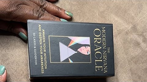 Modern Nirvana Oracle  #Unboxing  and #Flipthrough