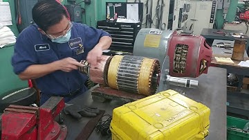 DC Motor Repair: Commutator Work