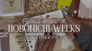 plan with me | hobonichi weeks | November 24-30 2025