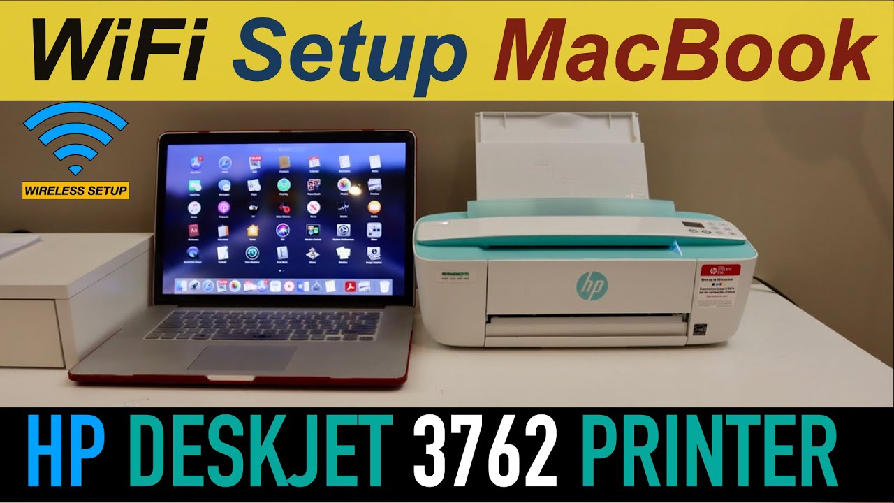 HP DeskJet 3762 All-in-One Printer Installation