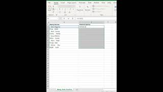 Excel me Messy Data Clean Kaise Kare? TRIM Formula in 30 Sec ⚡#excel #shorts #decodewithasheehindi