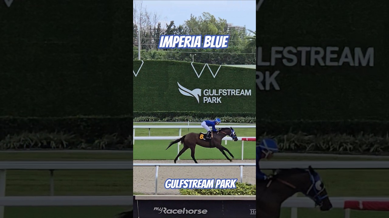 Imperia Blue and Edgard Zayas win the first race for Antonio Sano at 