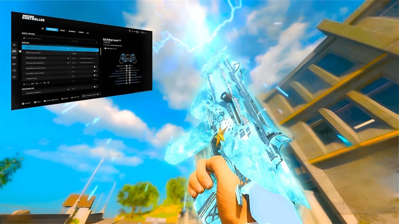 the BEST UPDATED Controller Settings for Warzone Season 4 🎯 - YouTube