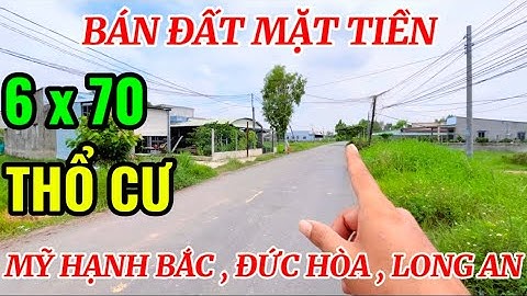 Bán đất mặt tiền đường Lục Viên , Mỹ Hạnh Bắc , Đức Hòa , Long An .