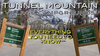 Discover the largest campground in Banff: Tunnel Mountain Village