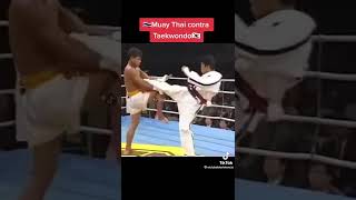 Muay Thai Vs Taekwondo