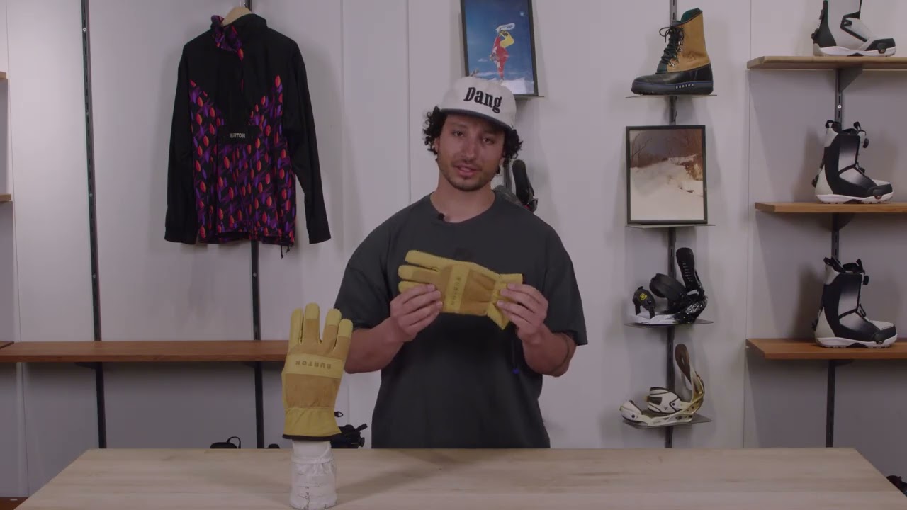 Men's Burton Work Horse Leather Mittens | Burton.com Winter 2026