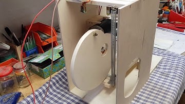 DIY ventilator construction - windshield wiper motor prototype 1 first test run