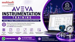 AVEVA Instrumentation Training | Instrument Engineering & Design | Multisoft Systems screenshot 5