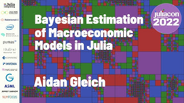 Bayesian Estimation of Macroeconomic Models in Julia | Aidan Gleich | JuliaCon 2022