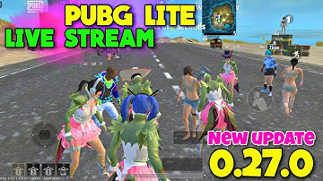 PUBG MOBILE LITE 0.27.0 PLAYING IN LIVE STREAM - PUBG LITE CRASH PROBLEM FIX - FMG GAMING