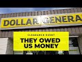 Dollar General Clearance Event! They owed us money! So many good deals