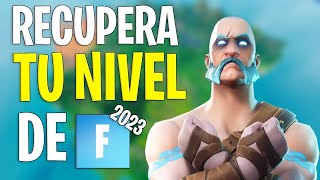 ✅COMO VOLVER A SER BUENO🙍‍♂️ EN FORTNITE 2024 | COMO RECUPERAR MI NIVEL EN FORTNITE CAPITULO 5