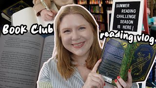 Reading the Tainted Cup for Book Club (and Summer Reading Kickoff) | Reading Vlog