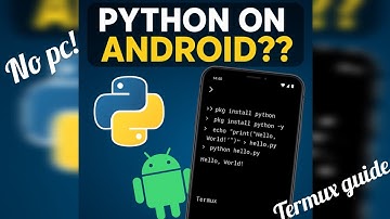 Run Python on Android in just 5 minutes! | Easy Termux guide.