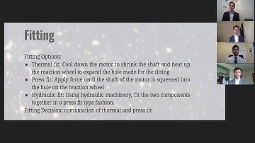 ADCS Manufactured Reaction Wheel Presentation [UC Davis Undergraduate Research Conference 2020]