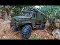 Custom build WPL B36 Ural 6x6 rc truck scale 1/16