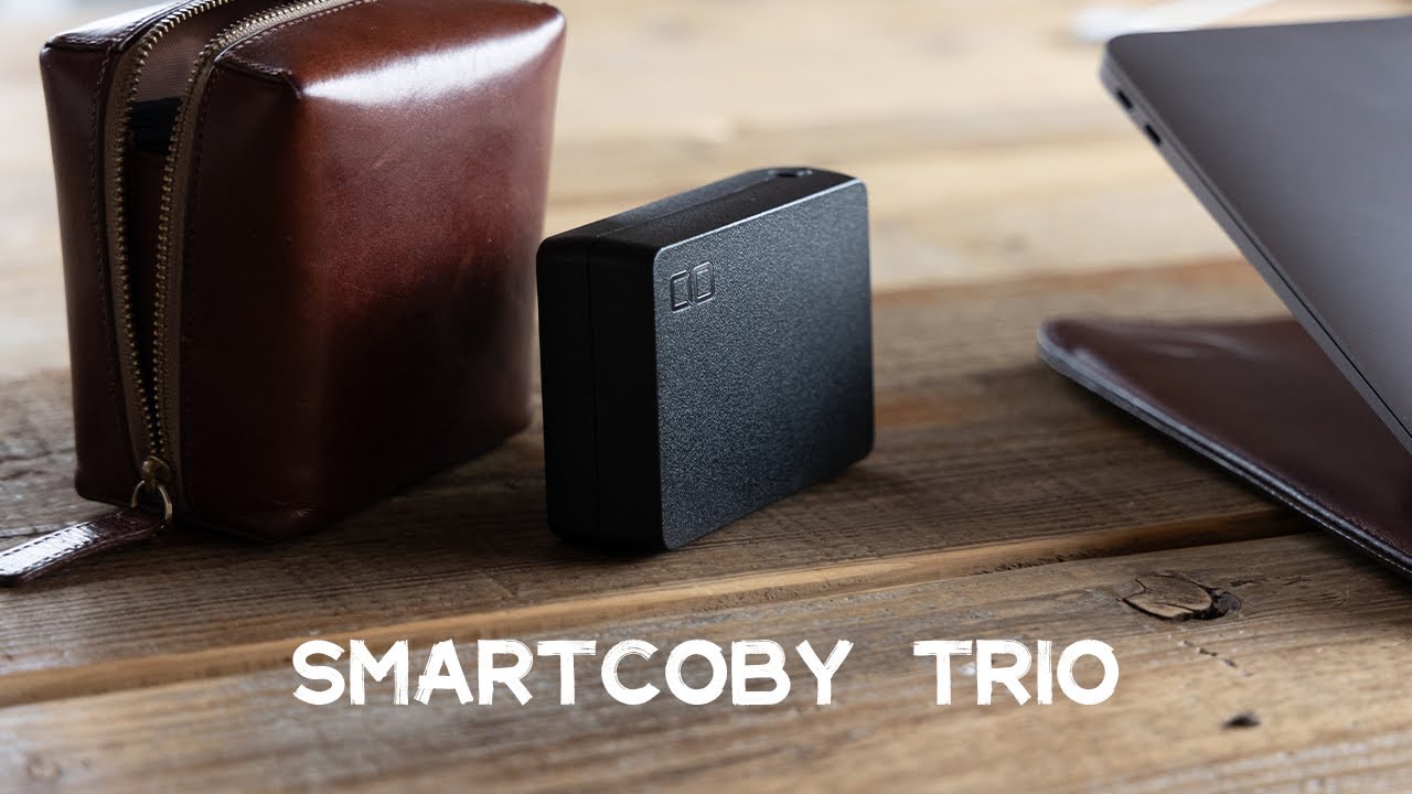 20000mAh 65Wなのにコンパクトなサイズ、CIO「SMARTCOBY TRIO