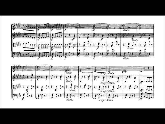 Mendelssohn - Quatuor à cordes n°4: 1er mvt : Quatuor Emerson