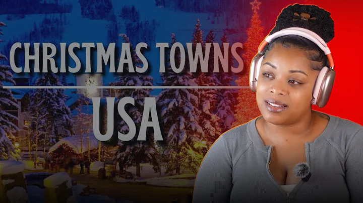 The 24 MOST FESTIVE Christmas Towns In The US , You'd HAVE To See To Believe 😍✨