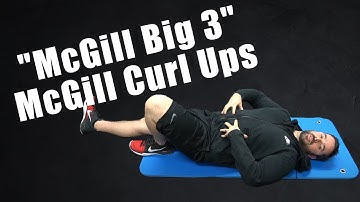 McGill Curl Ups - "McGill Big 3" - Correct Technique and Cues
