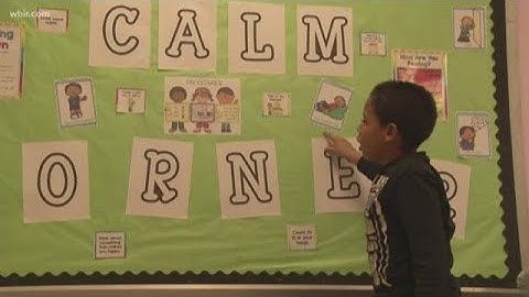Calm corners help kids focus, manage emotions