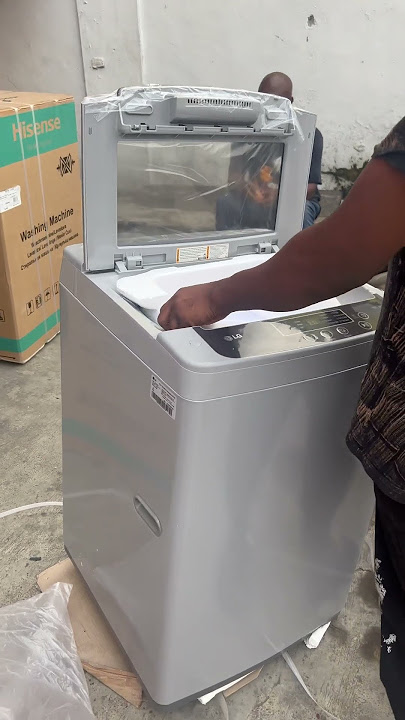 Unbox LG 9kg automatic top loader washing machine