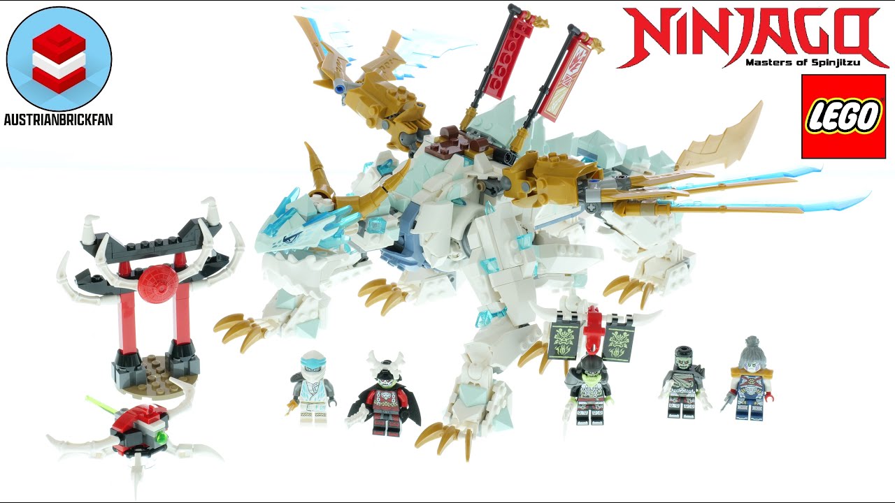 LEGO NINJAGO Zane Ice Dragon Creature Building Toy 71786