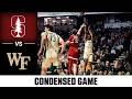Stanford vs. Wake Forest Condensed Game | 2025-26 ACC Men's Basketball