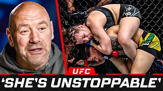 Dana White Reacts To Erin Blanchfields IMPRESSIVE Submission..
