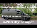 £700 DIY CAMPER  PROJECT #SELFBUILD #VANLIFE