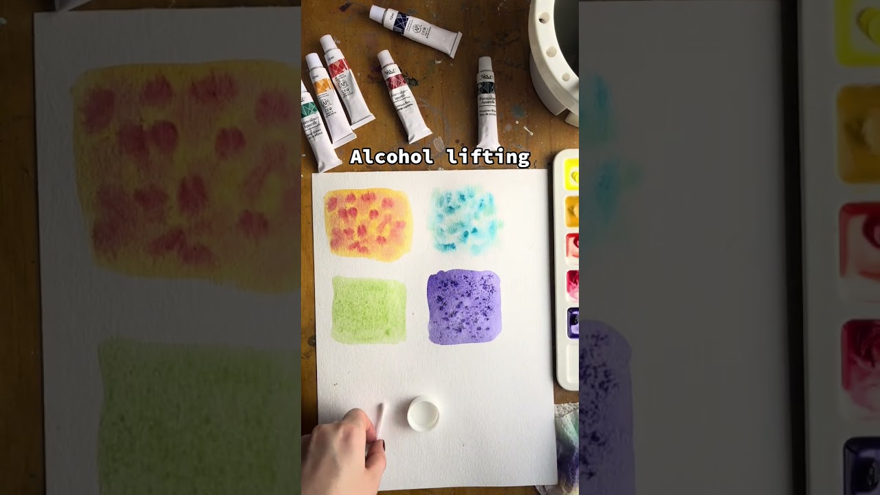 A guide to watercolour texture techniques
