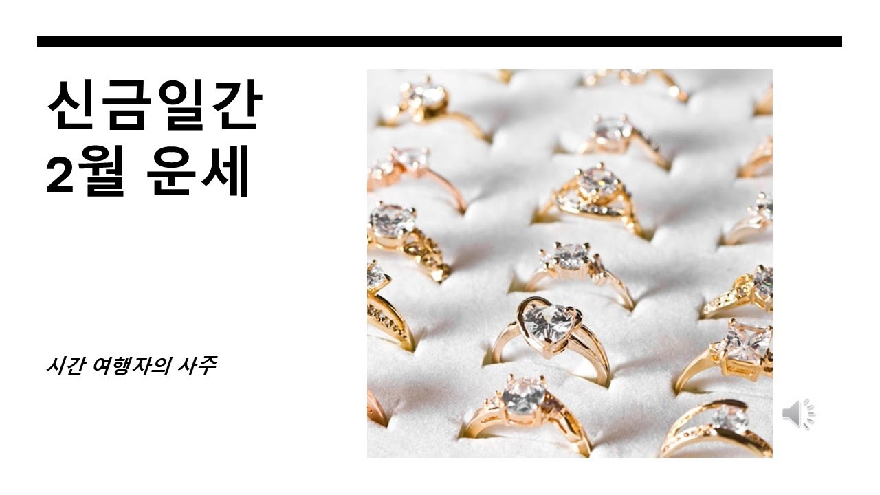 신금일간 현재 운의 흐름과 2월에 있을 변화!!