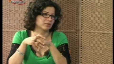 Choman Hardi interview with Saeed Amani on KomalaTV - 1 of 6