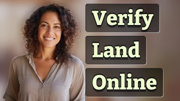How Can I Verify a Land Registration Number Online?