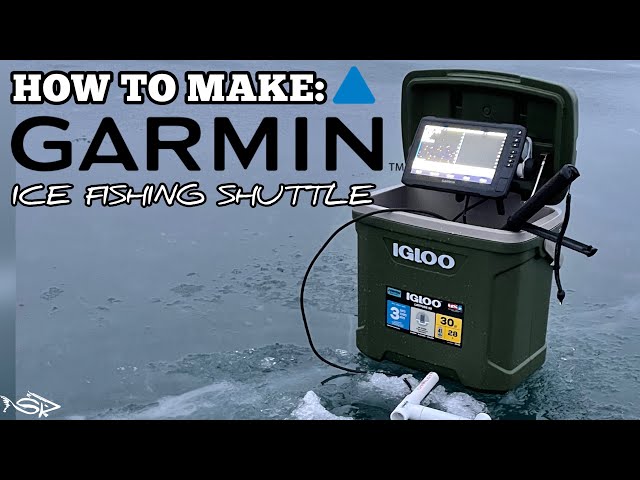 EASY DIY Portable Garmin Ice Fishing Sonar