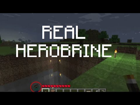 minecraft herobrine sightings real